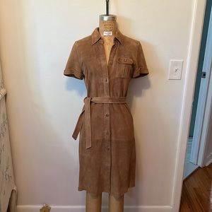 Escada Suede dress size small